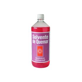 Solvente de quemar 1 litro Química Universal