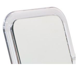 Espejo 18,9x21,7 cm Cuadrado transparente Cotidiana.