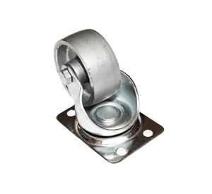 Rueda 50 mm placa gris Gevemac