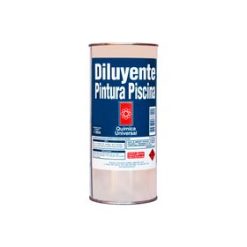Diluyente pintura piscina 1/4 galón Química Universal