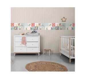 Vinilo adhesivo 15x15 cm Kids 12 unidades