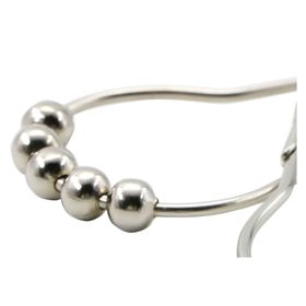 Set ganchos cortina Uvas cromo 12 unidades Cotidiana