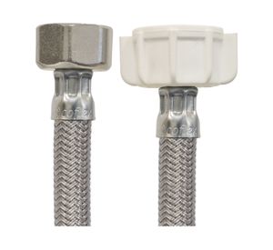 Flexible sanitario vinilo 1/2'' F.I.P. x 7/8'' A.M. 30 cm Coflex