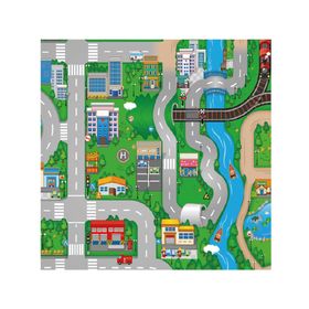 Playmat infantil 90x120 cm calles Cotidiana