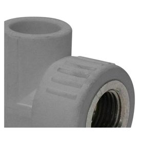 Codo con soporte 20 mm x 1/2'' HI Hoffens