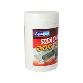 Soda cáustica 1 kg Aguacol