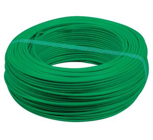 Cable evaflex 2,5 mm 50 m verde Cocesa