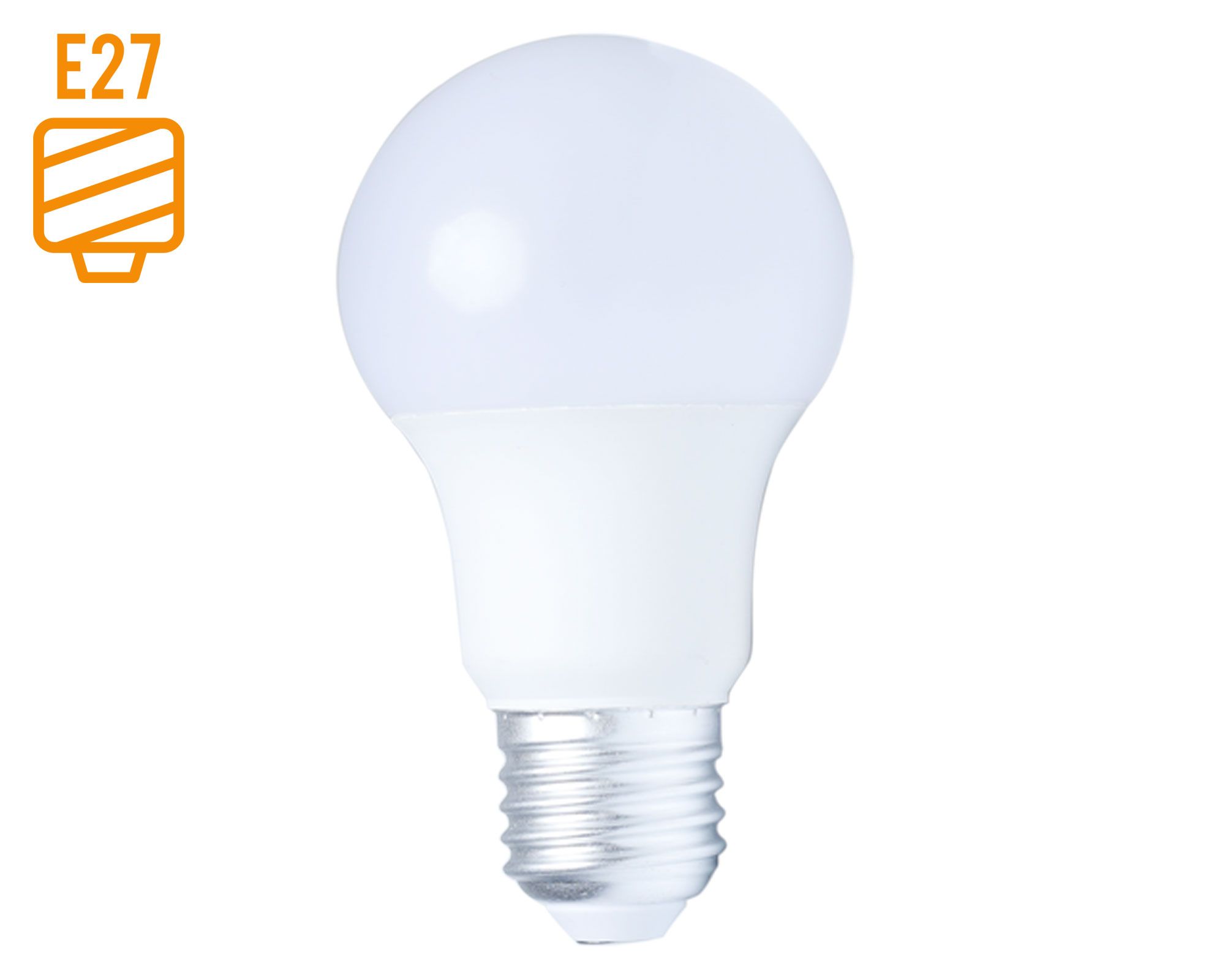 Ampolleta LED 7W E27 luz cálida Nex