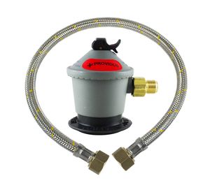 Kit regulador 3/8'' HI izquierdo + flexible 1 m Providus