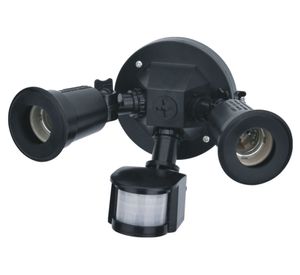 Foco 2L PAR38 con sensor negro Abitare