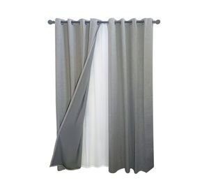 Set cortina blackout + velos Cotidiana