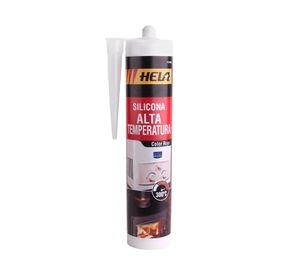 Silicona 280 ml Alta temperatura rojo Hela