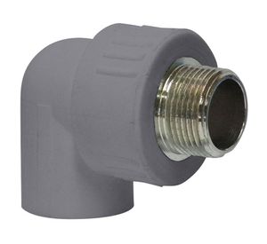 Codo fusión 25 mm x 1/2'' HE Hoffens