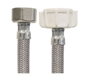 Flexible sanitario vinilo 1/2'' F.I.P. x 7/8'' A.M. 40 cm Coflex