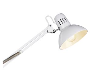 Lámpara sobremesa 1L E27 movible dibujo 2.0 blanco Abitare