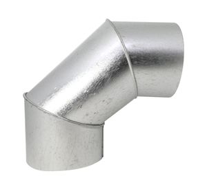 Codo galvanizado 90° 4'' 0,8 mm Coyahue