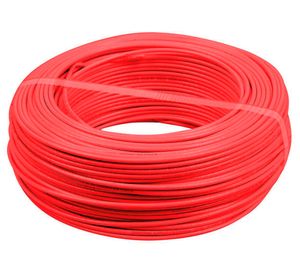 Cable evaflex 1,5 mm 50 m rojo Cocesa