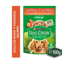 Alimento húmedo adulto 100 gr razas pequeñas salmón Dog Chow