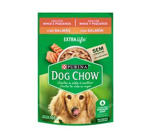 Alimento húmedo adulto 100 gr razas pequeñas salmón Dog Chow