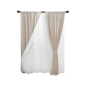 Cortina blackout 140x220 cm ecru Cotidiana.