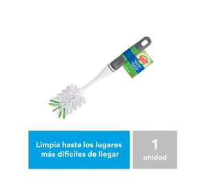 Cepillo de limpieza botellas/mamaderas blanco