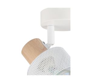 Spot LED 1L Rejilla blanco Abitare