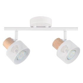 Spot LED 2L GU10 Rejilla blanco Abitare