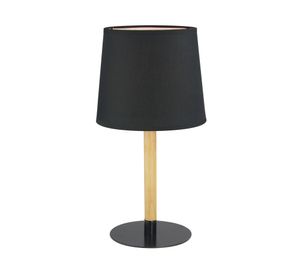 Lámpara sobremesa 1L E27 Seth negro Abitare