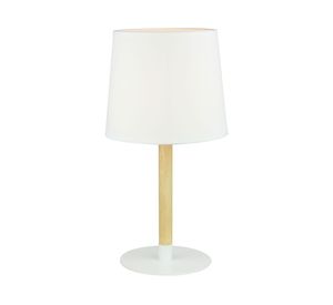 Lámpara sobremesa 1L E27 Seth blanco Abitare