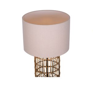 Lámpara sobremesa 1L E27 Albizia malla Abitare