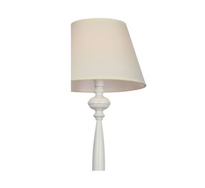 Lámpara pie 1L E27 Mirano blanco Abitare