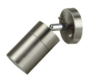 Aplique 1L GU10 inox Abitare