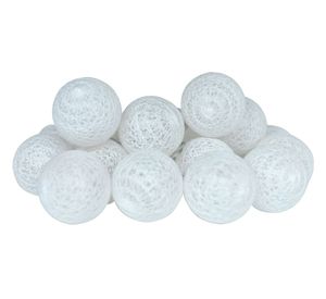 Guirnalda LED 20L esfera blanco Abitare