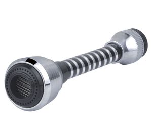 Aireador flexible 140 mm cromo/negro Flustem