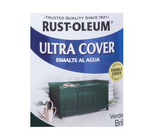 Esmalte al agua 946 ml Ultra cover verde oscuro brillante Rust-Oleum
