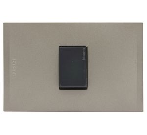 Placa armada interruptor 10A Nóbile terra Bticino