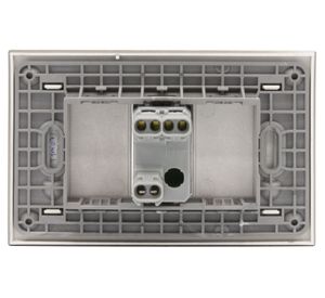 Placa armada interruptor 10A Nóbile terra Bticino