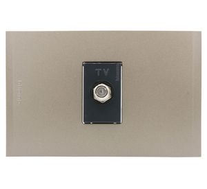 Toma TV armada Nobile antracita Bticino