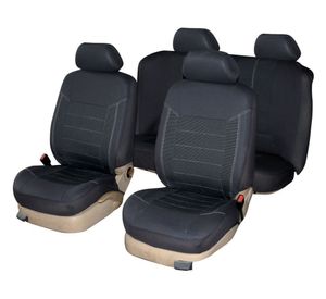 Funda asiento auto Top negro 10 piezas