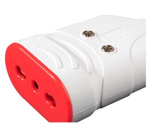 Enchufe hembra volante 10/16A 2P+T RS78205 blanco Rosi