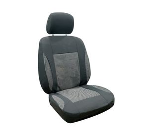 Funda asiento auto Senator gris 8 piezas