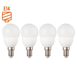 Ampolleta LED 60W E14 luz día G45 Elfa.