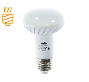 Ampolleta LED 50W E27 luz cálida R63 Elfa