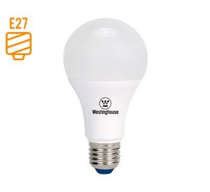 Ampolleta LED 9W E27 luz cálida Westinghouse.