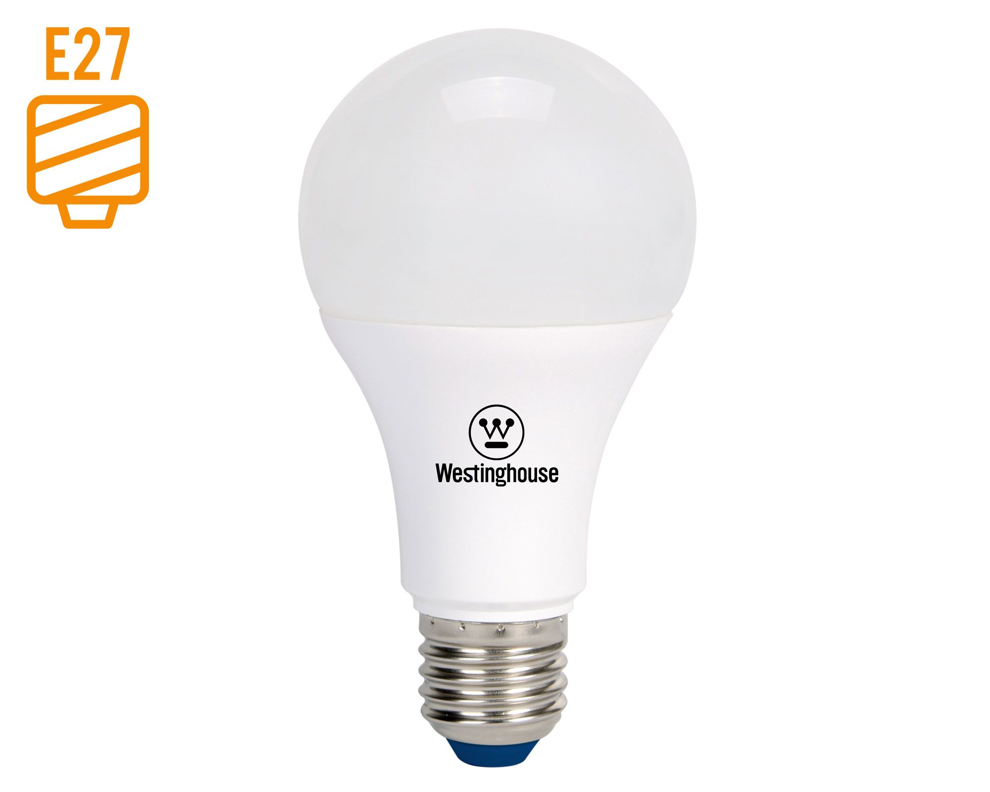Ampolleta LED 9W E27 luz cálida Westinghouse.