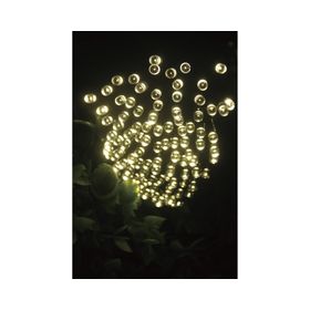 Guirnalda de luces 1.5W 100 luces luz cálida negro