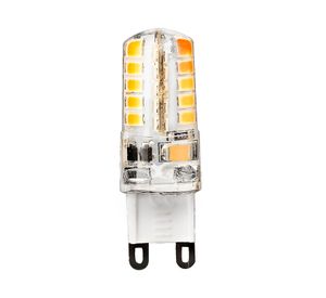 Ampolleta bulbo LED 3W G9 luz cálida Megabright
