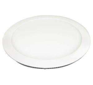 Panel LED Empotrado Redondo Luz Fría 18W