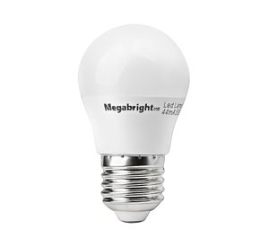 Ampolleta LED 5W E27 luz fría G45 Megabright