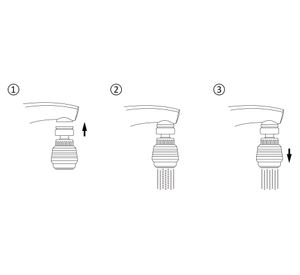 Aireador cocina cromo Flustem
